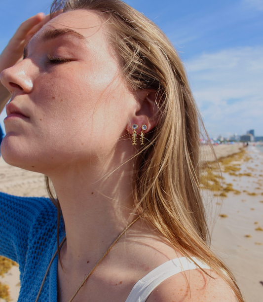 Branzino Earrings