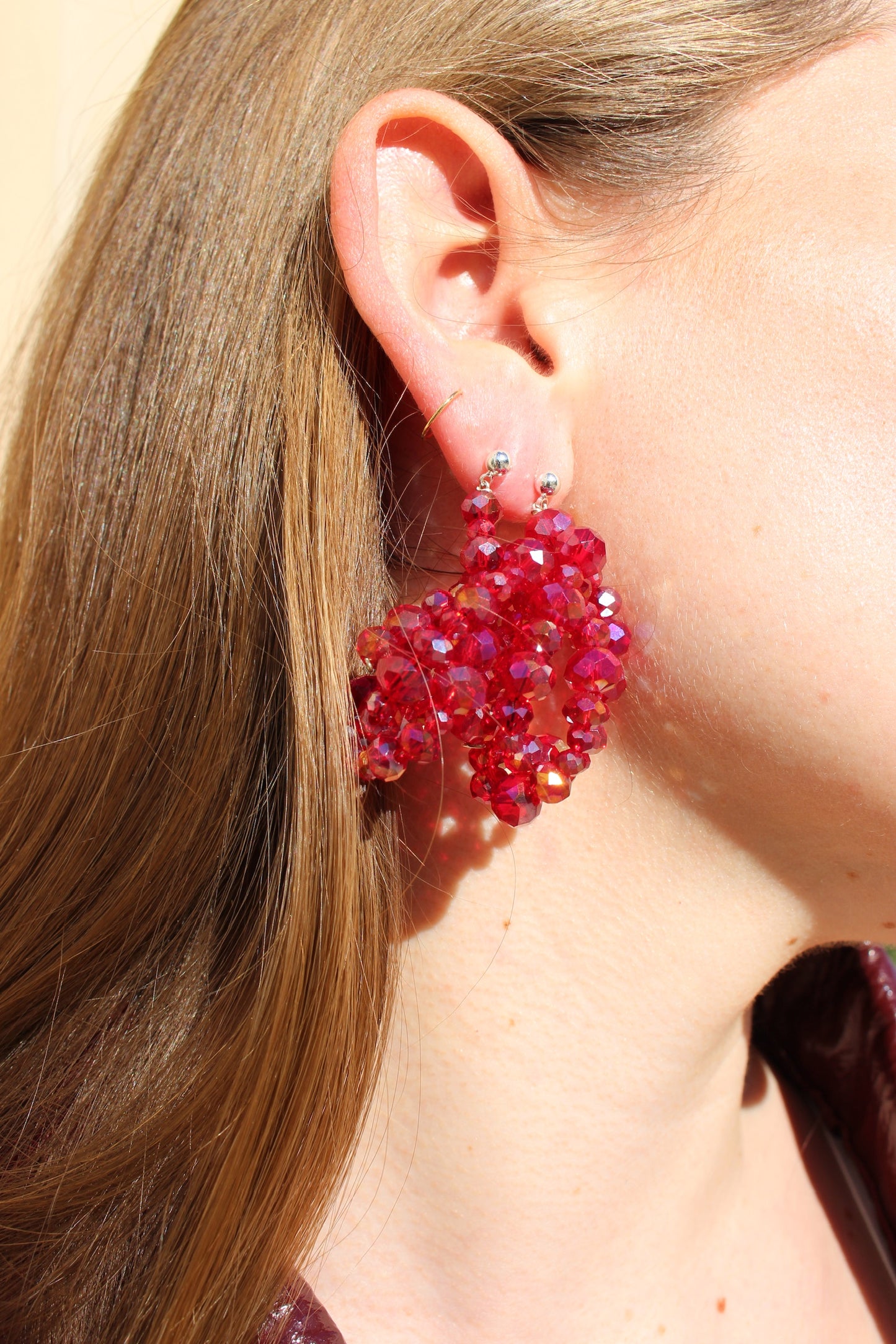 Cherry Knot Earrings