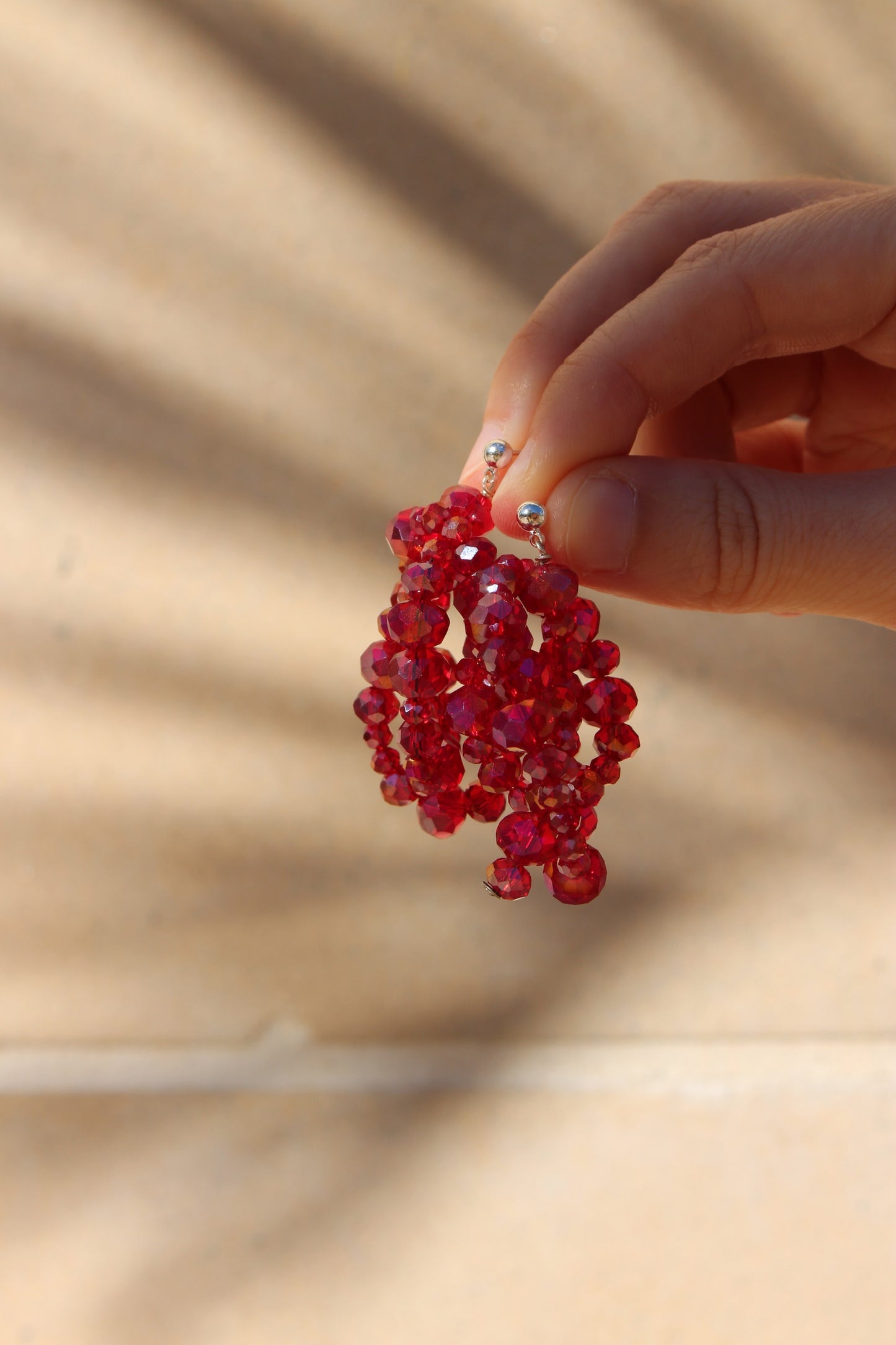 Cherry Knot Earrings