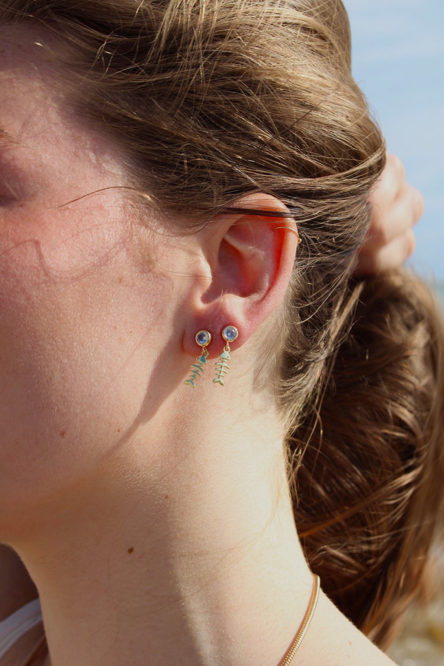Branzino Earrings