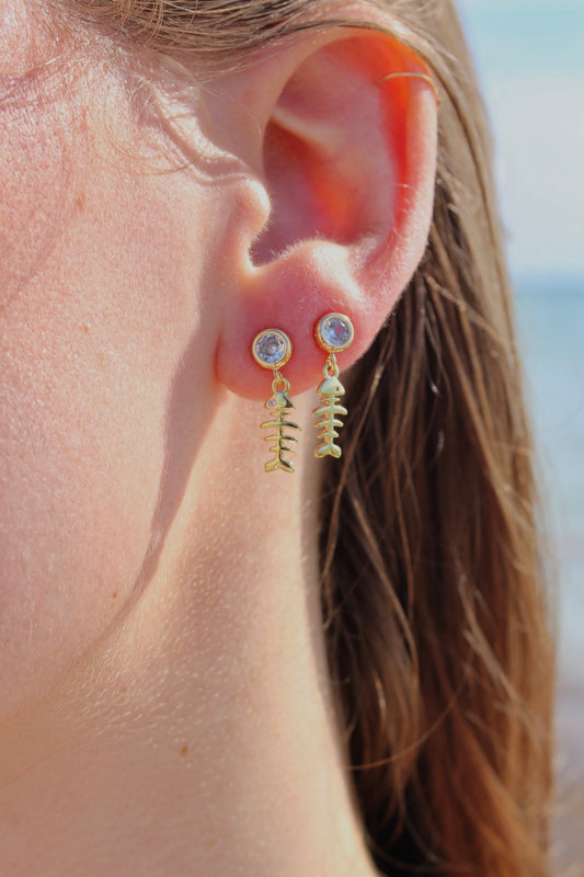 Branzino Earrings